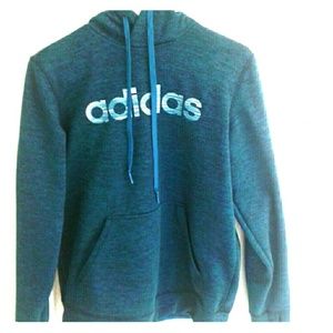Blue Navy Adidas Hoodie